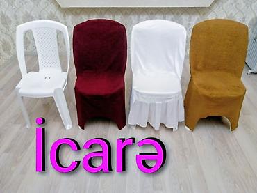 Stol icaresi, masa və oturacaq kirayəsi. Ad günləri, nişan, xına, toy - şəkil 4