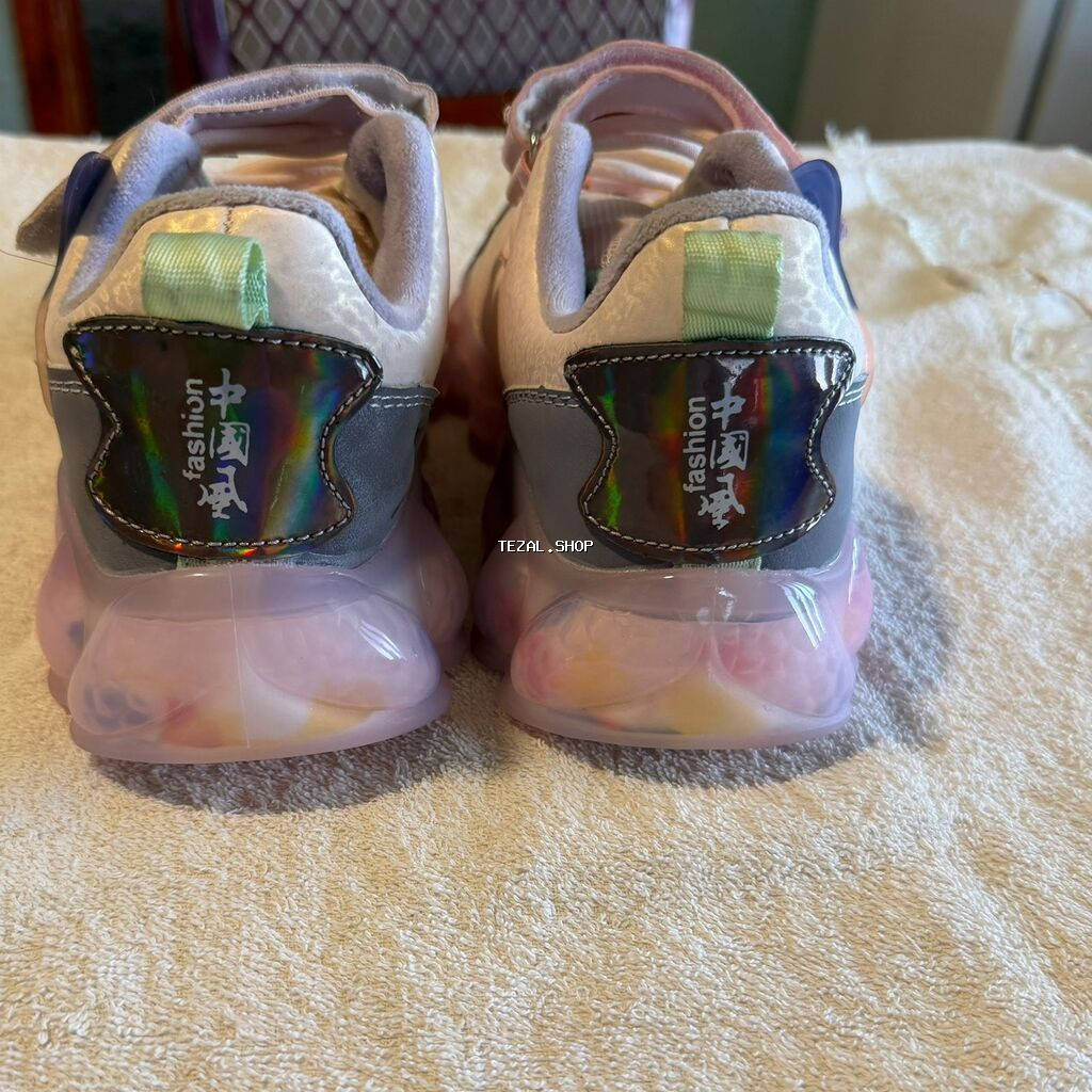 Rəng - Çəhrayı Krossovkalar, Ölçü: 36, Qız üçün - şəkil 5