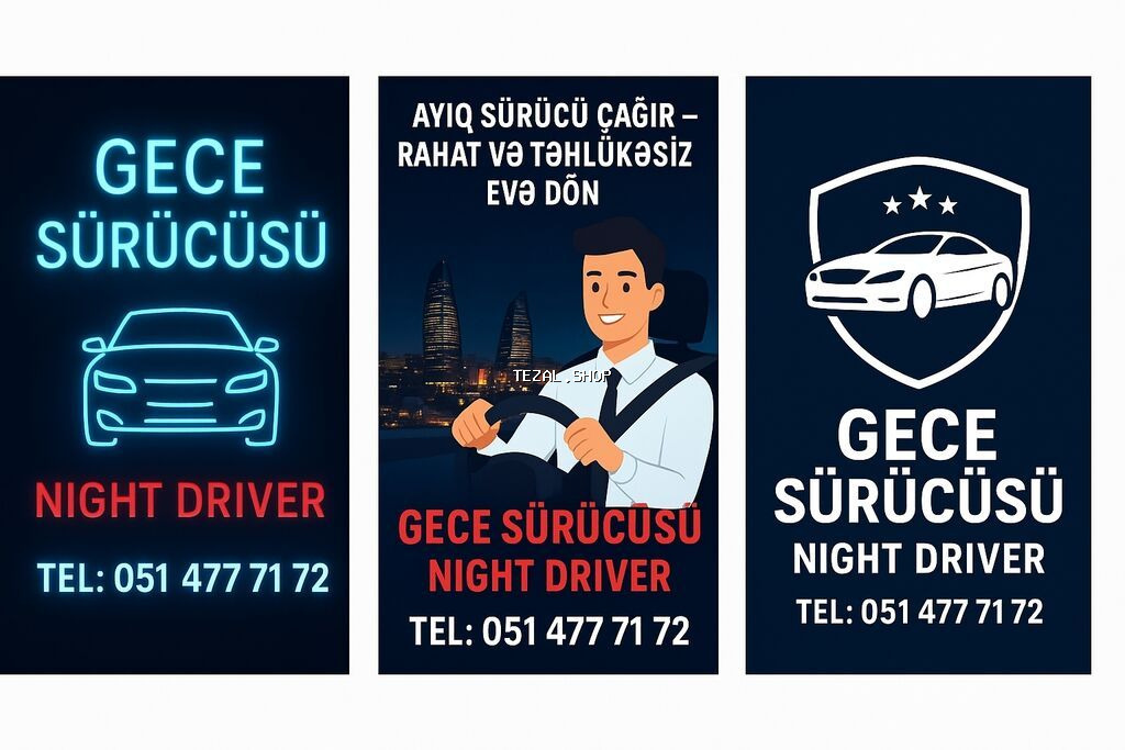 Ayiq surucu sirketine suruculer devet olunur. Her sifaris ucun