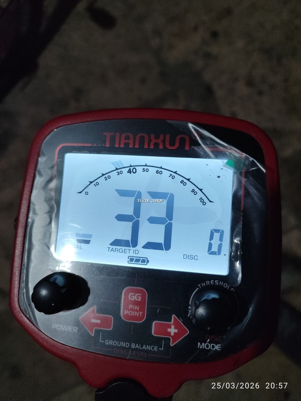 Metal detektoru – Tianxun rəqəmsal ekranlı model Xüsusiyyətlər: - - şəkil 2