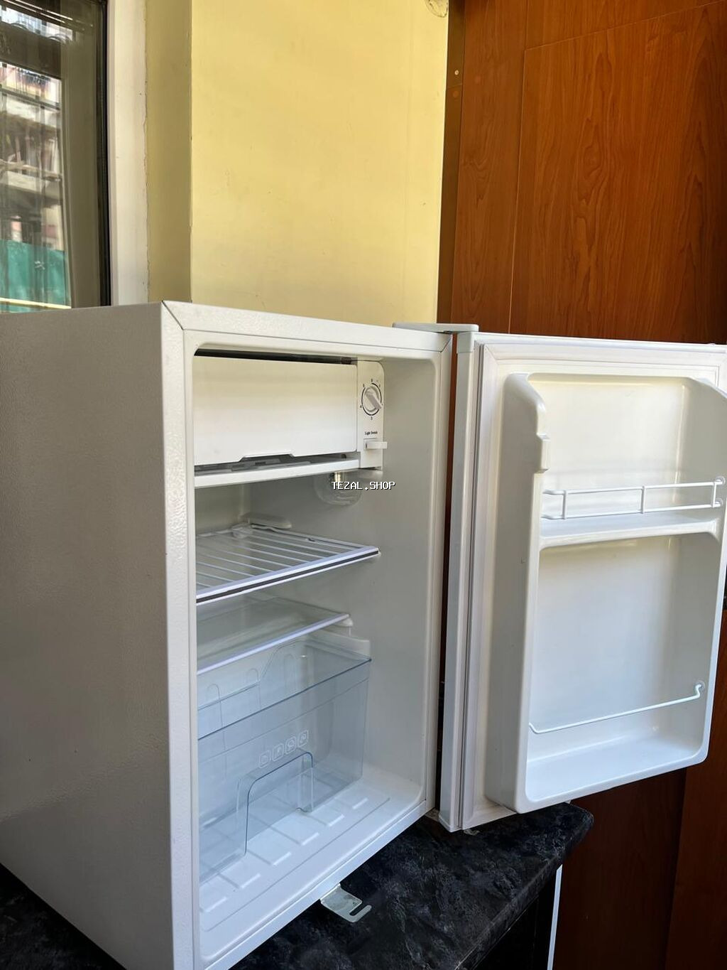 İşlənmiş Mini Fischer Soyuducu Satılır, rəng - Ağ, Dolab içi - şəkil 2