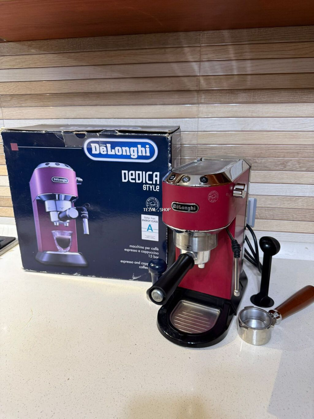 Qəhvəbişirən Delonghi, Borulu, İşlənmiş