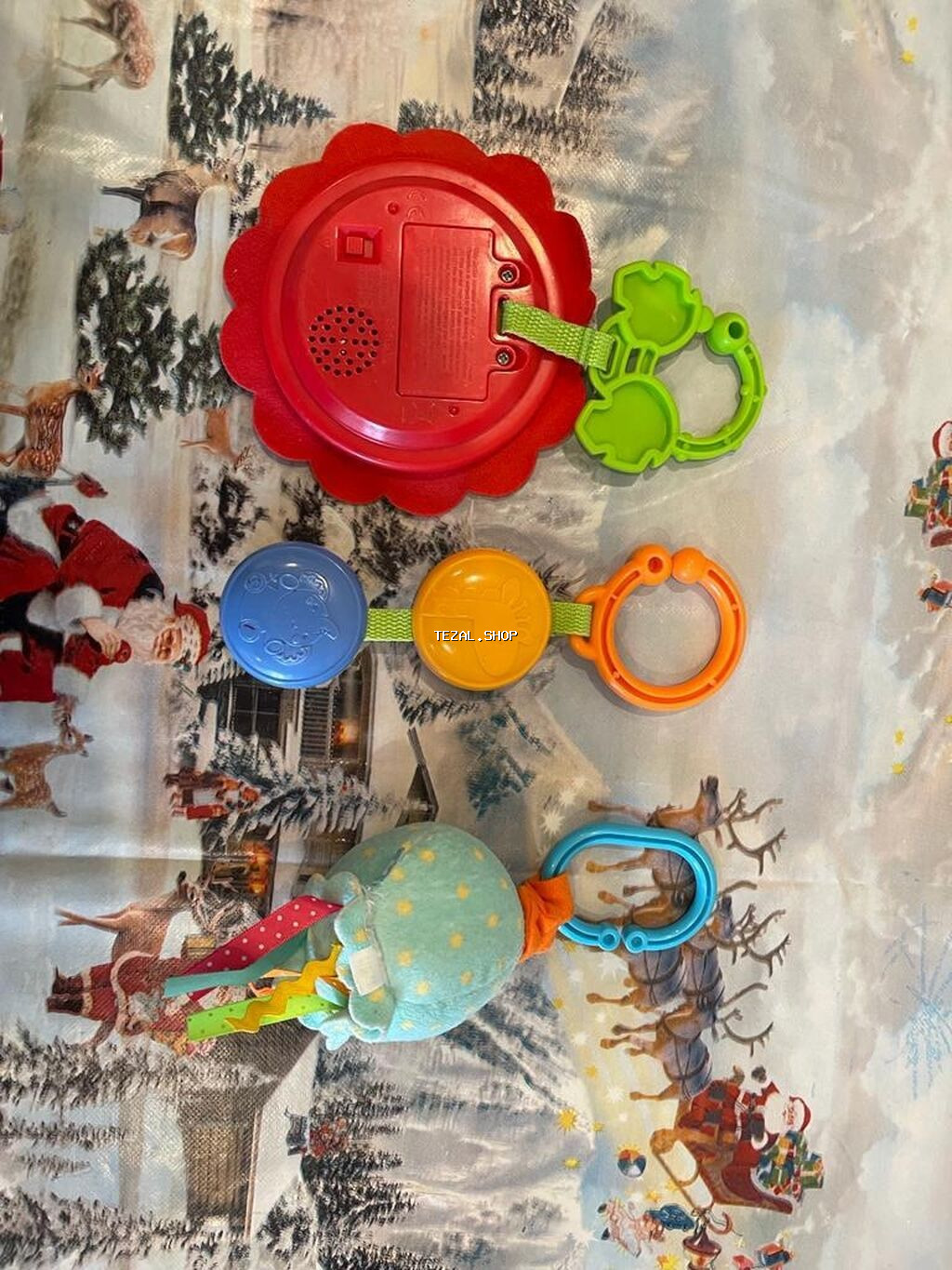 Brend oyuncaqlar,asilqan,kolyaskaya,arabaya ve krovata asila - şəkil 2