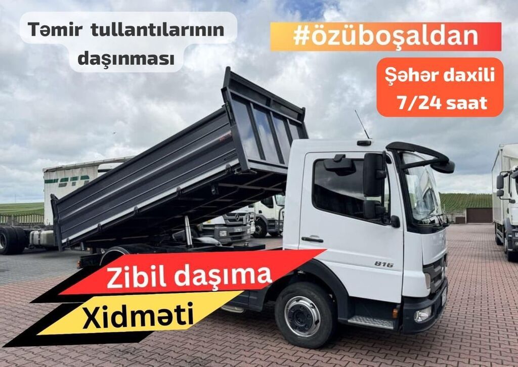 🚛 Təmir və Söküntü Tullantılarının Daşınması Xidməti! Tikinti, təmir