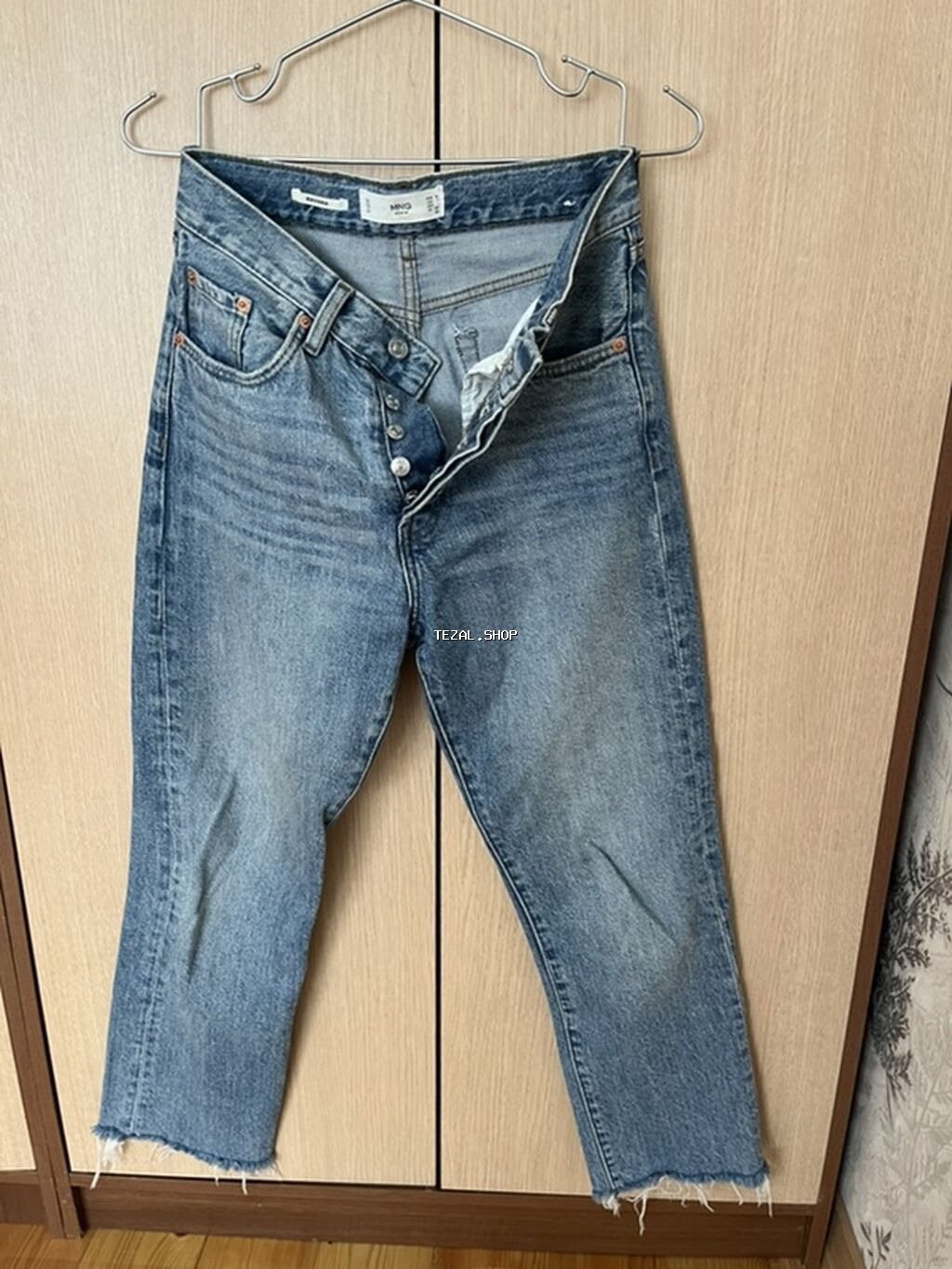 Mavi “Mango” qadın cins şalvarı -S razmerdir,50 azna alınıb - Model