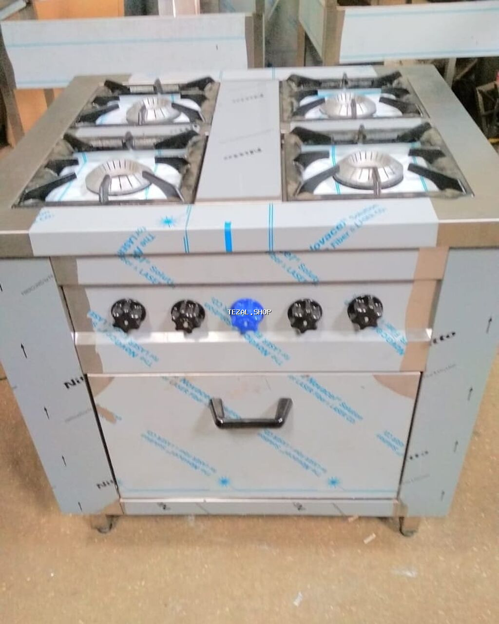 Qaz ilə işləyən soba, Yemək üçün, Yeni