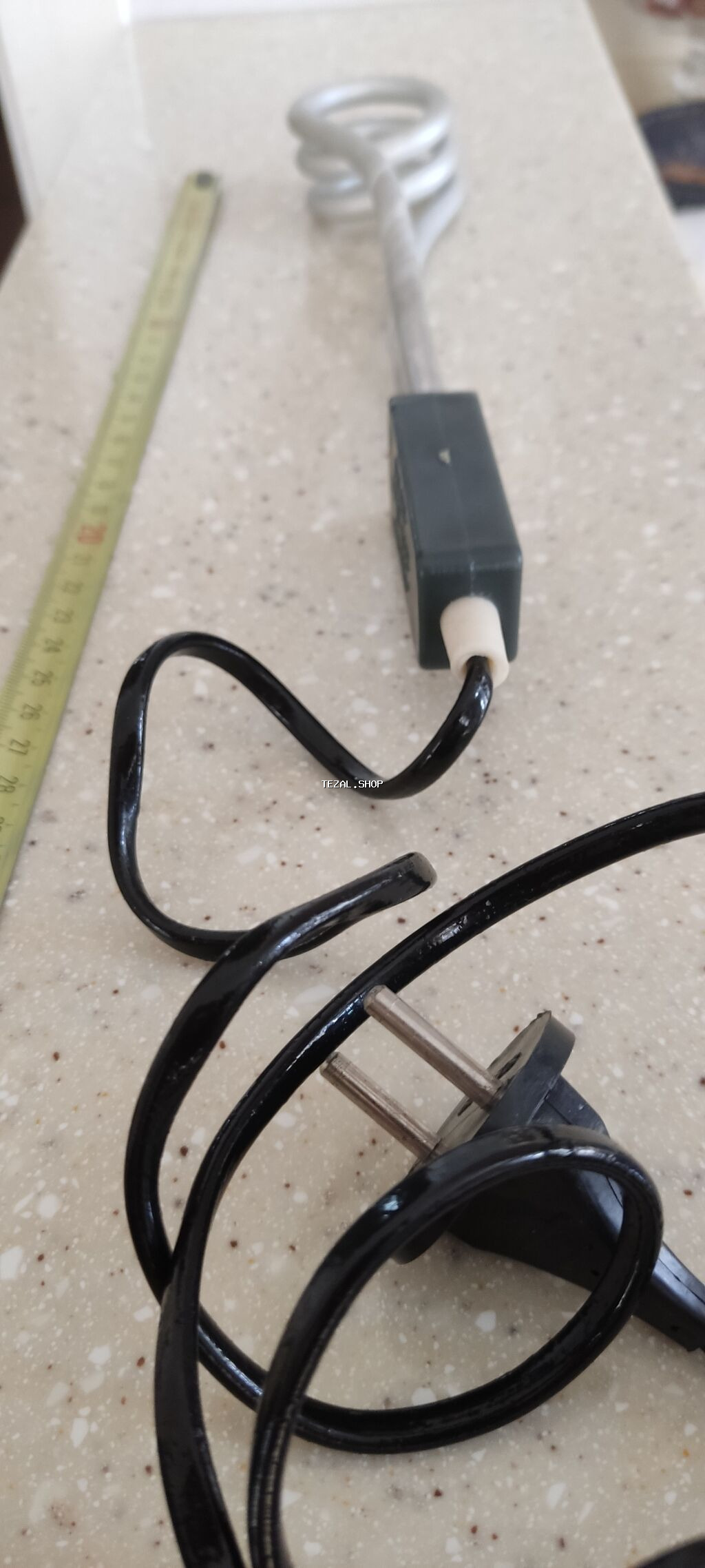 Кипятильник электрический 1000 Вт погружной THC. Россия. Нижний - şəkil 2