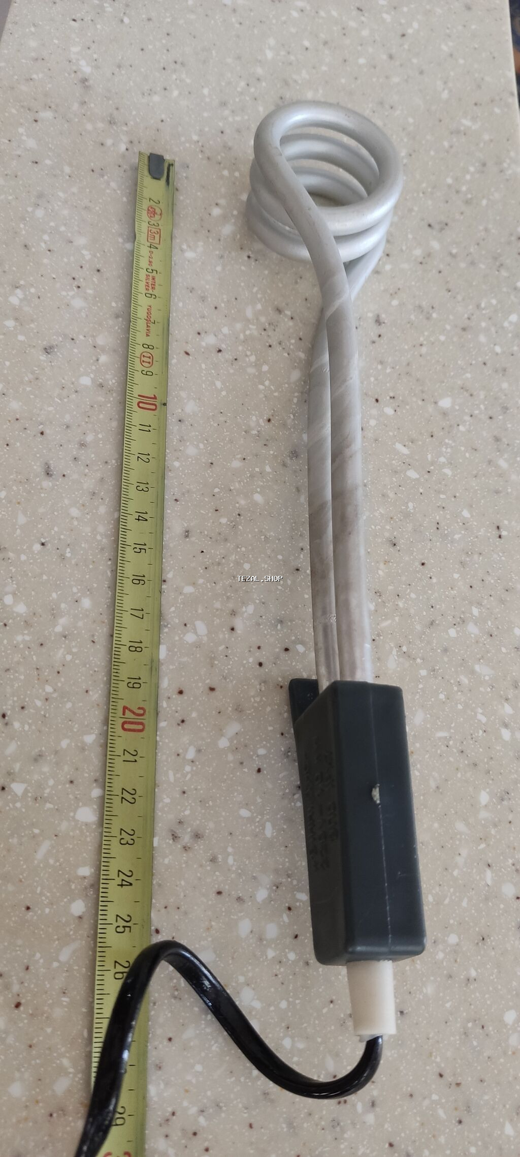 Кипятильник электрический 1000 Вт погружной THC. Россия. Нижний - şəkil 3