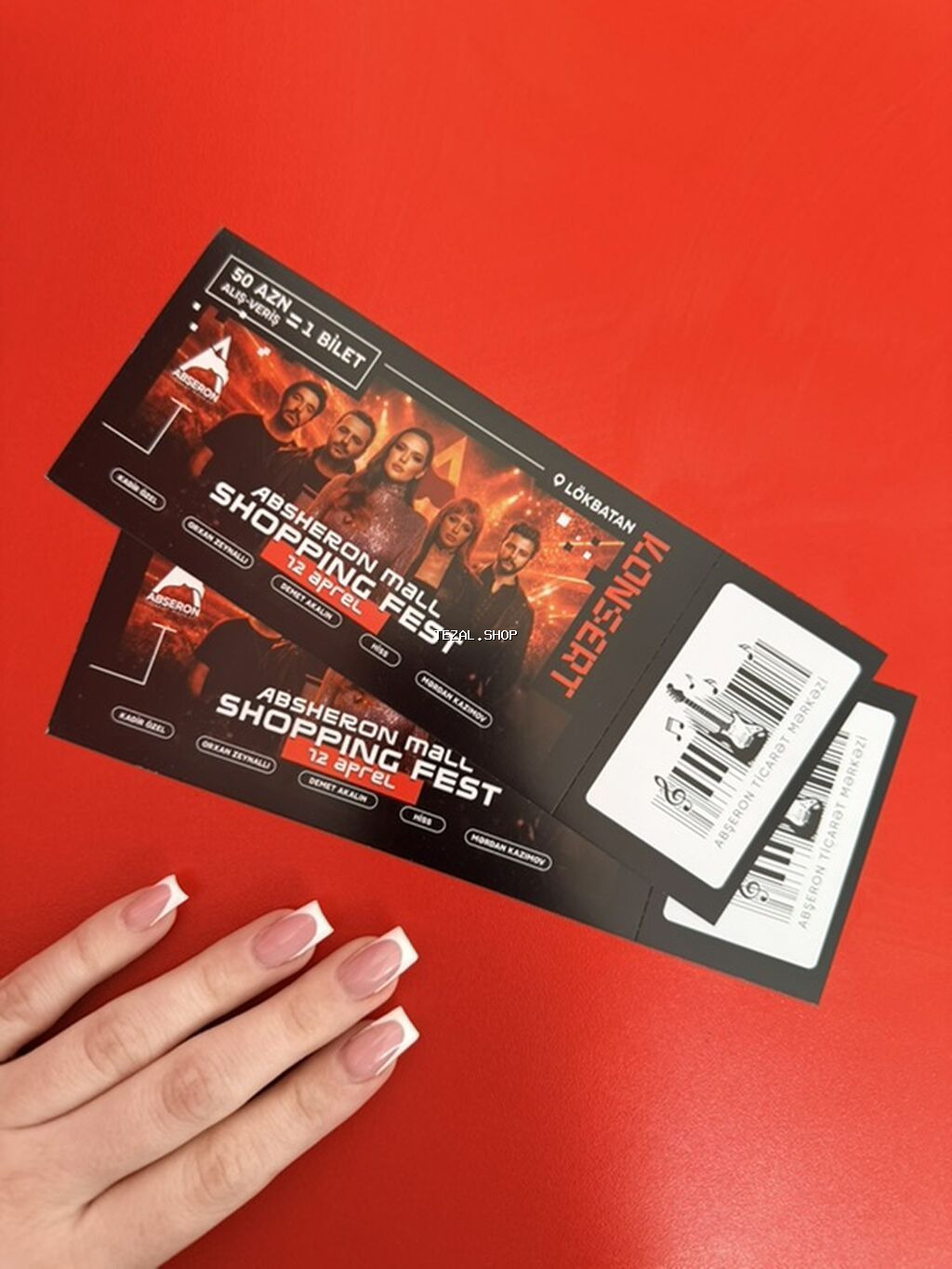 Məhsul: Absheron Mall Shopping Fest – konsert biletləri Təsvir: -