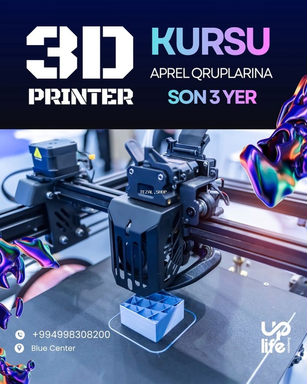 3D printer – sadəcə cihaz deyil, real bacarıq və gəlir alətidir