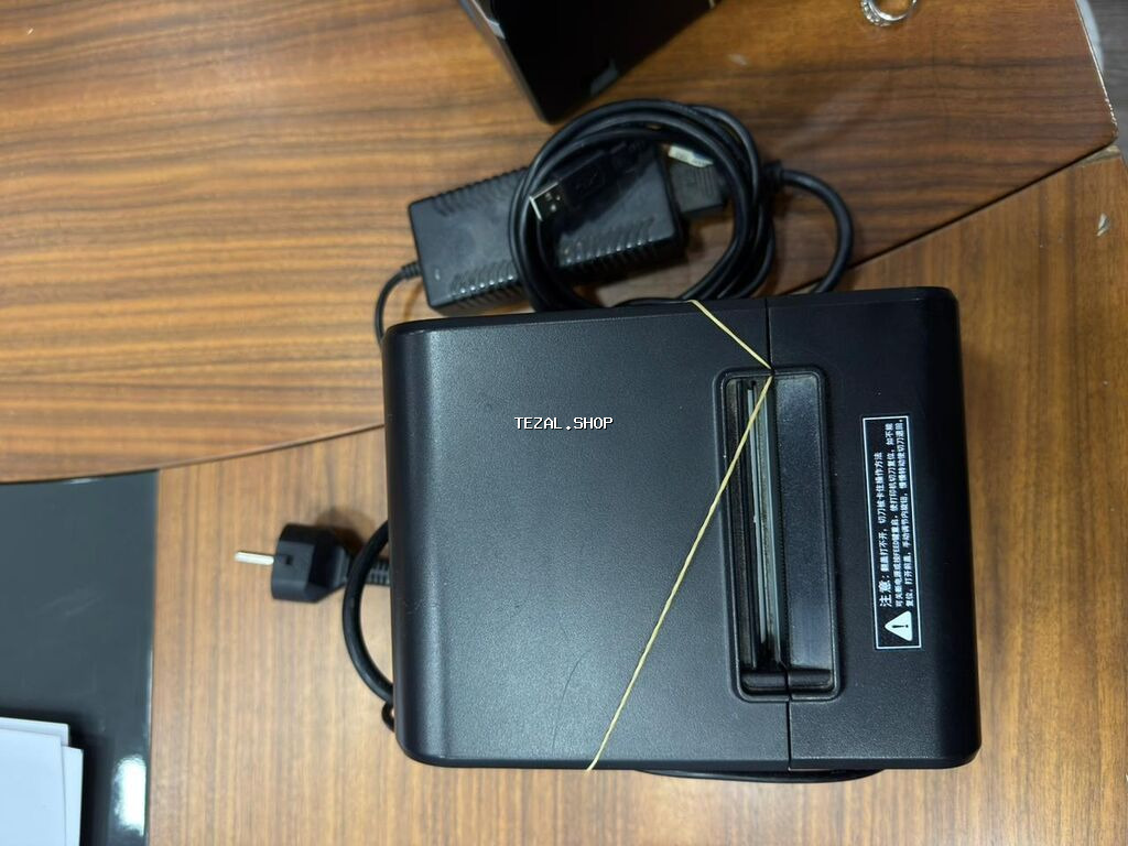 Termal qəbz printeri (USB + elektrik adapteri ilə) - Termal çap - şəkil 4