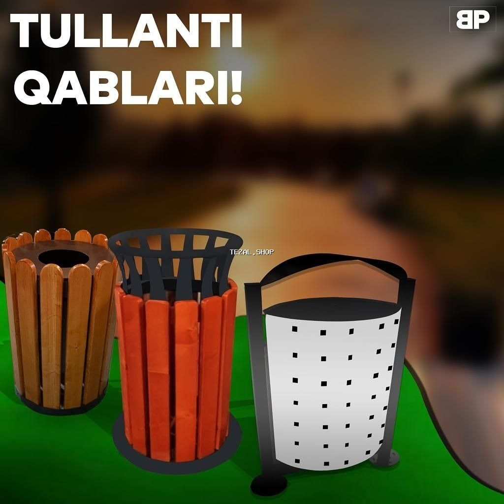 Tullantı (zibil) qabları. Bağ evleri,otel, restoran ve.s mekanlar