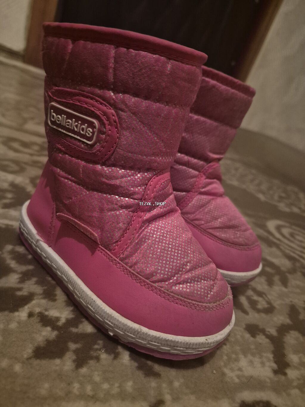 Uşaq qış çəkmələri – bellakids - Rəng: çəhrayı - Brend: bellakids