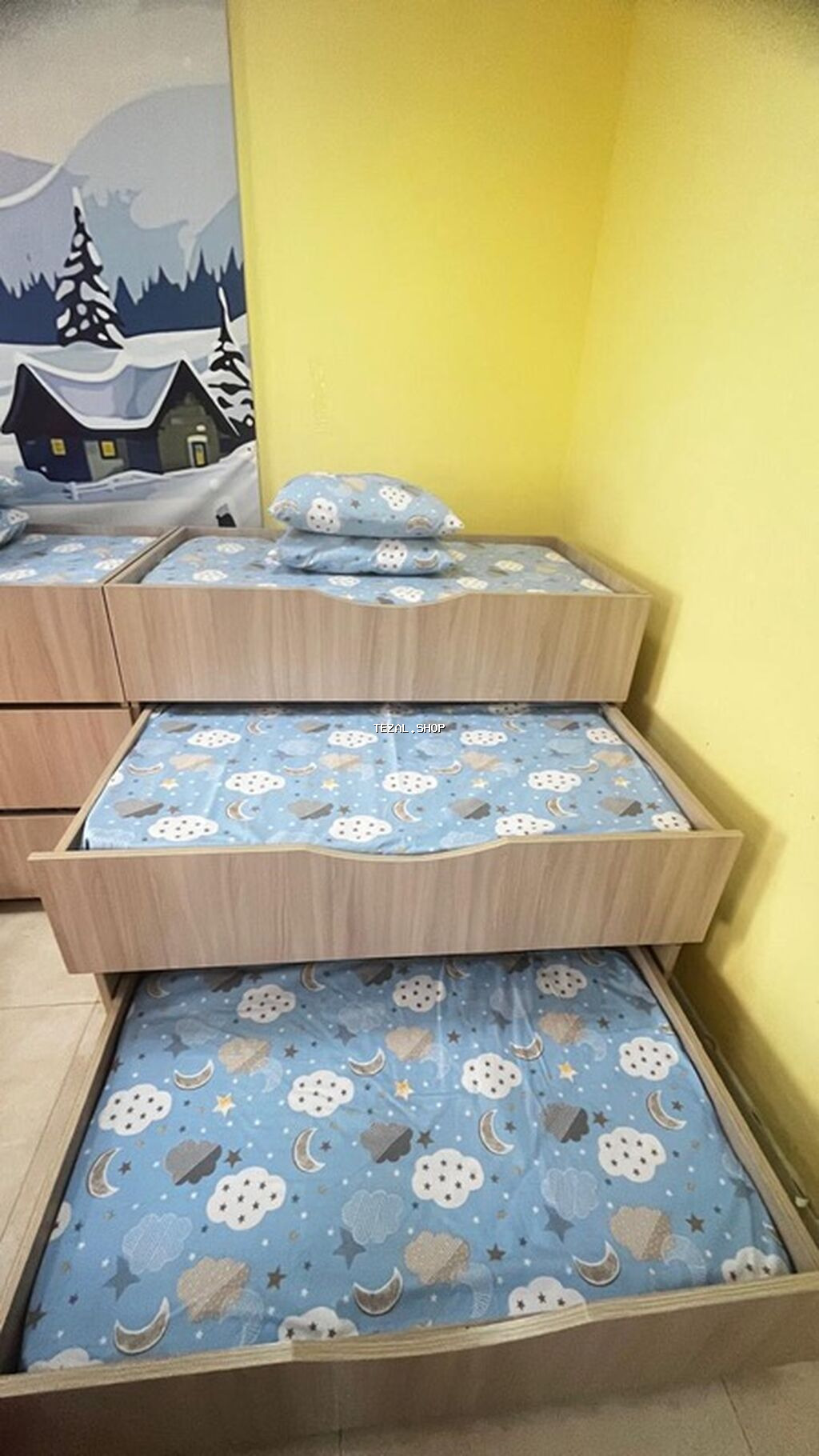 Oğlan və qız üçün, Təknəfərlik çarpayı - şəkil 2