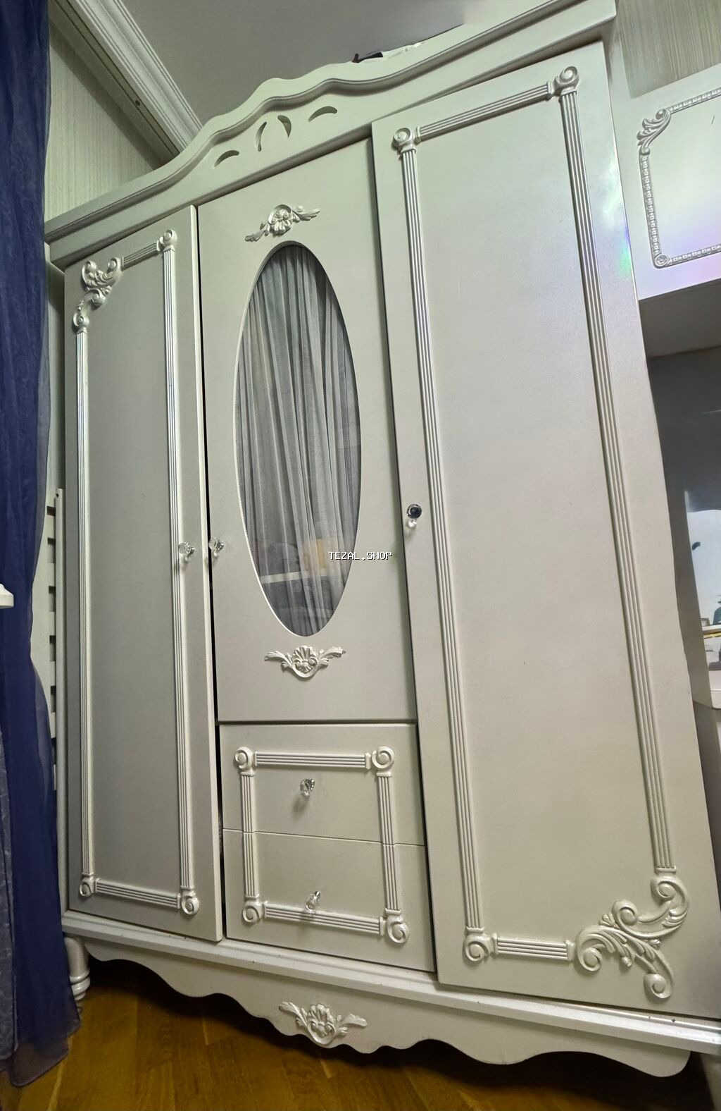 Oğlan və qız üçün, İşlənmiş, Təknəfərlik çarpayı, Yazı masası, Dolab, Tumba