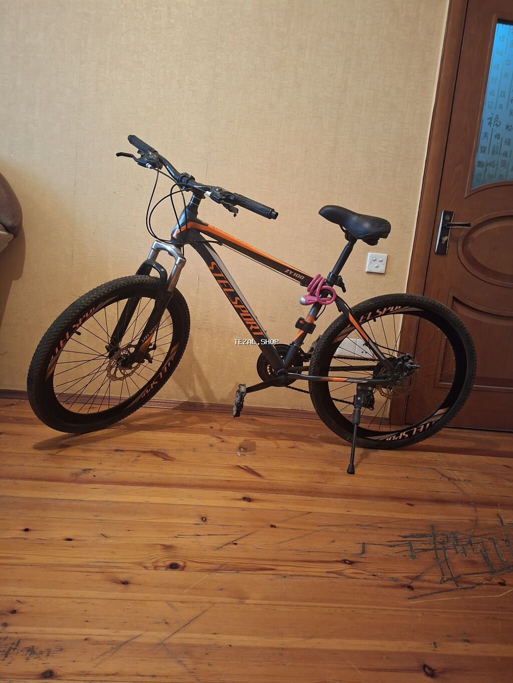 STELS SPORT ZX100 dağ velosipedi - Geniş alüminium çərçivə, idman