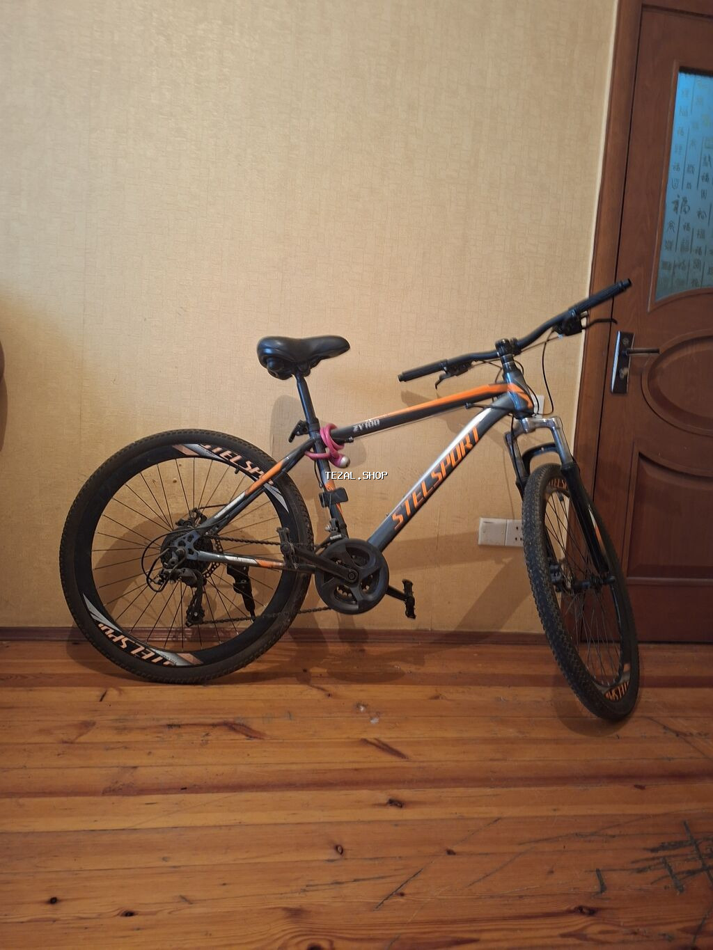 STELS SPORT ZX100 dağ velosipedi - Geniş alüminium çərçivə, idman - şəkil 3