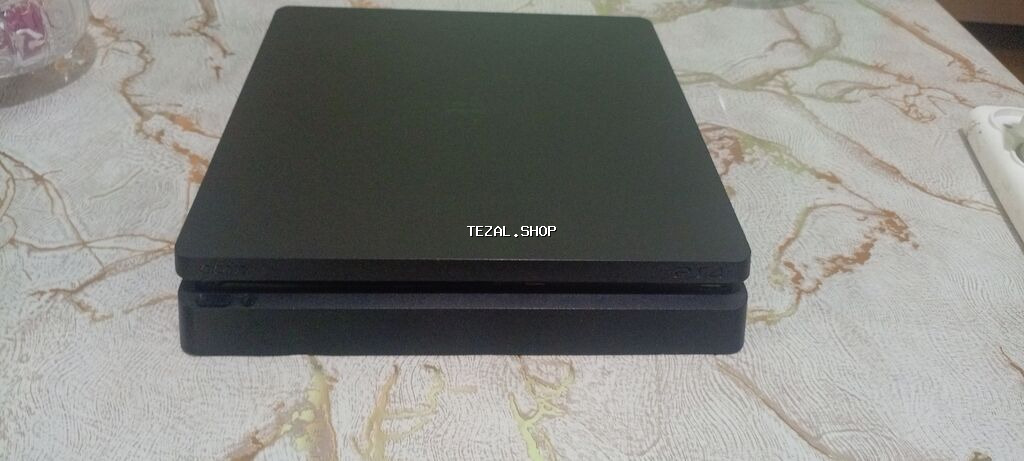 PlayStation 4 Slim +10 oyun Təzə təmizlənib və termopasta dəyişib