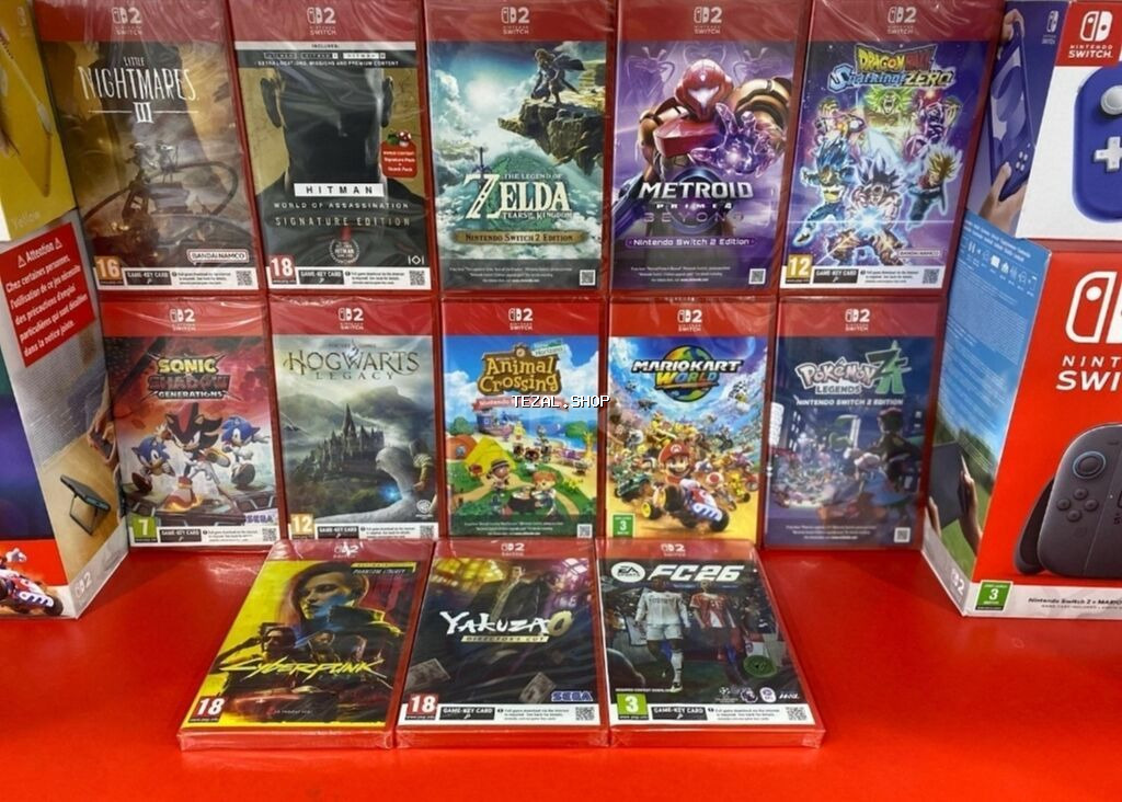 Nintendo switch 2 oyunlari. Nintendo Switch 2 oyun diskleri. Nintendo