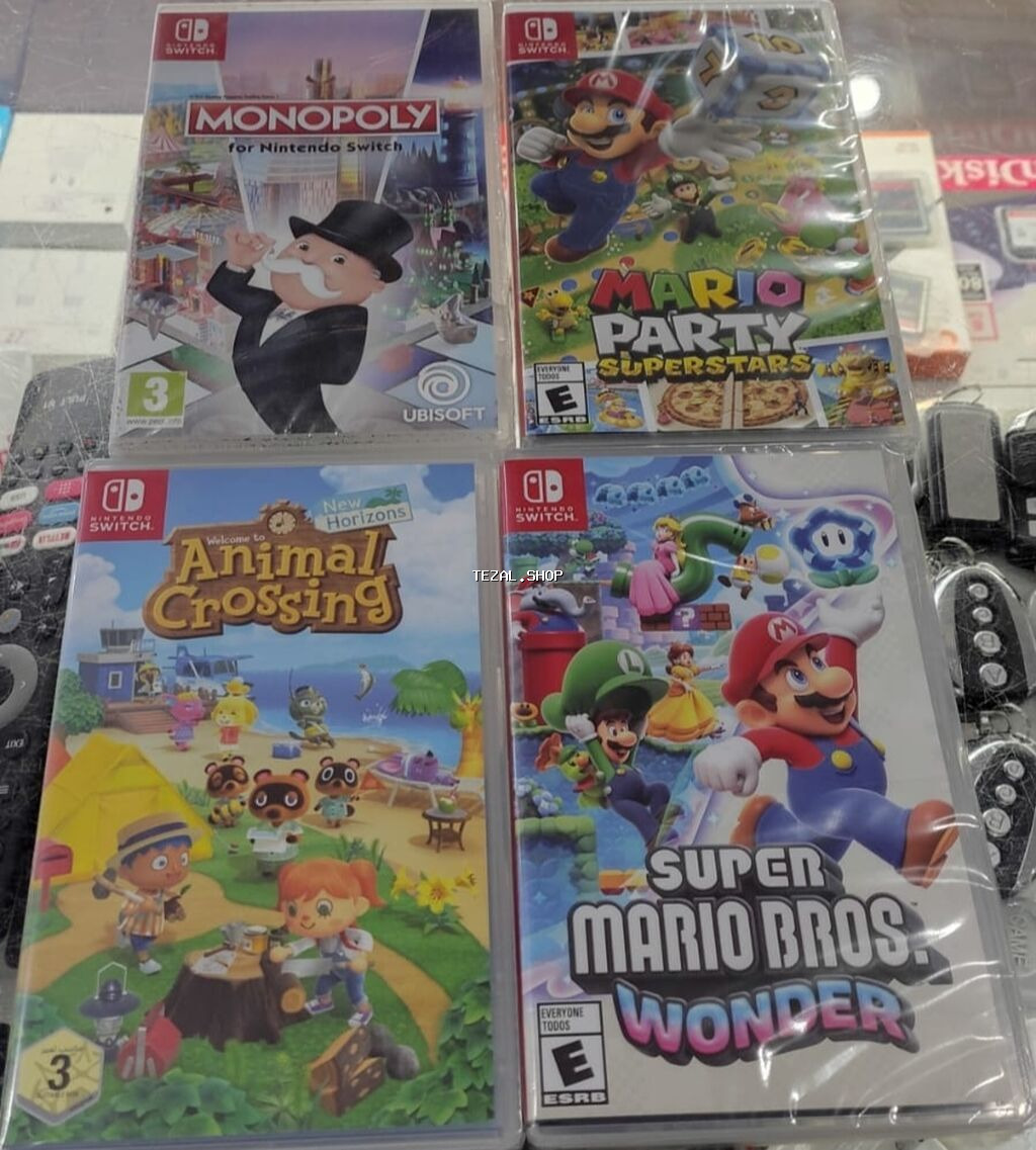Nintendo switch 2 oyunlari. Nintendo Switch 2 oyun diskleri. Nintendo - şəkil 5