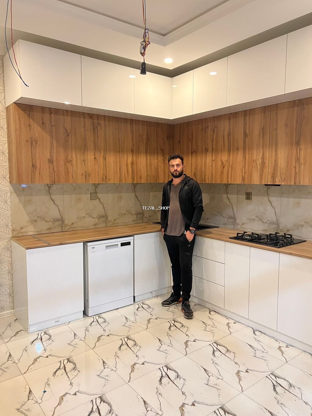 Sifarişlə mətbəx dəsti, Özü çəkən petlələr, MDF, Kredit var, Pulsuz çatdırılma