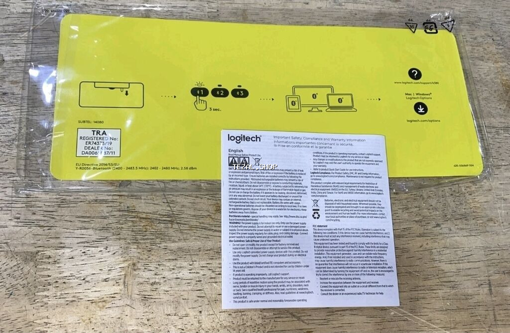 Logitech K380 Multi-Device Bluetooth klaviatura Xüsusiyyətlər: - - şəkil 2