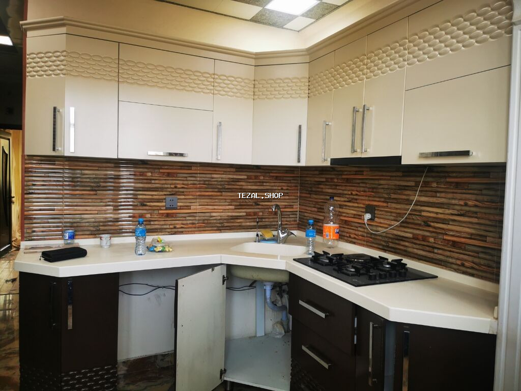 Mətbəx mebeli dəsti - Künc yerləşimli, modul tipli mətbəx dəsti - Üst - şəkil 3