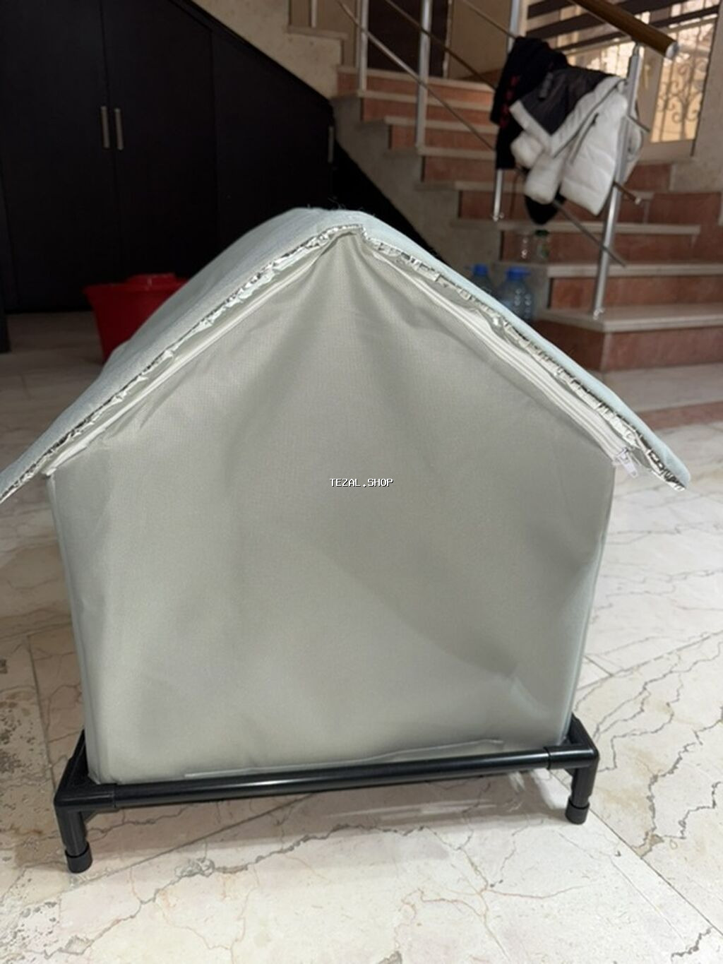 İzolyasiyalı qapalı balaca it və pişiklər üçün yeni yuva ( oyuncaqlar - şəkil 2