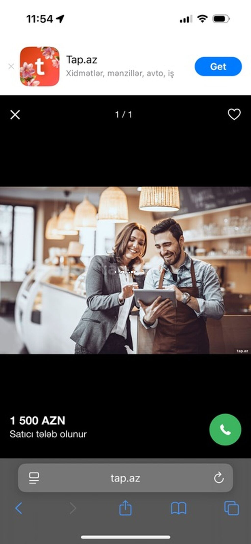 Satış məsləhətçisi tələb olunur, Yalnız qadınlar üçün, İstənilən yaş, Təcrübəsiz, Gündəlik ödəniş