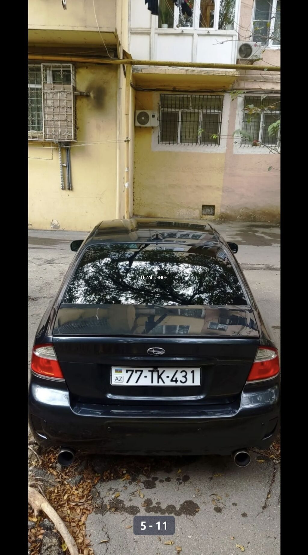 Subaru Legacy: 2.5 l | 2009 il 252000 km Sedan - şəkil 4