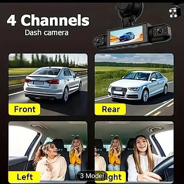 🎥4kameralı(2salon(*sağ*sol)+ön+arxa) +128gb yaddaş kartı+typce - şəkil 3