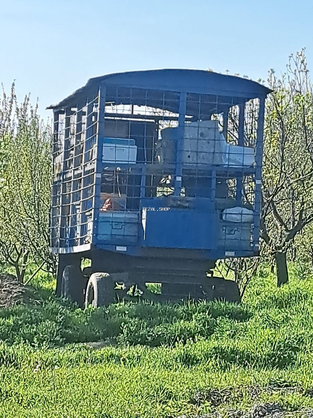 Sənədlidir, səyyar arıxana qoşqusu.Əlavə məlumat üçün zəng vurun