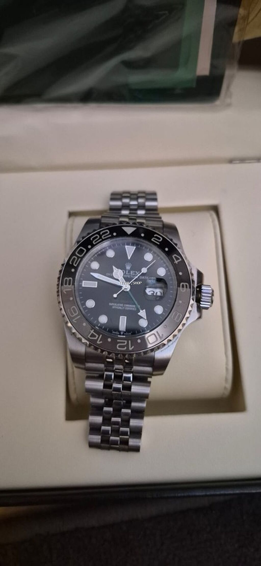 Qol saatı, Rolex, rəng - Qara