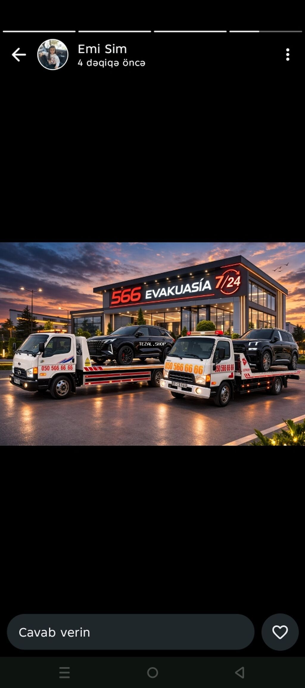 Evakuator, Hərəkətli platforma ilə, Şəhər daxili