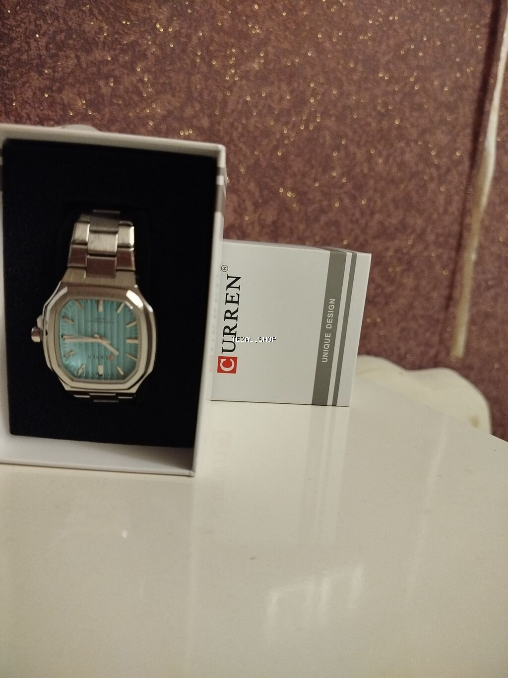 Yeni, Qol saatı, Curren, rəng - Mavi - şəkil 2