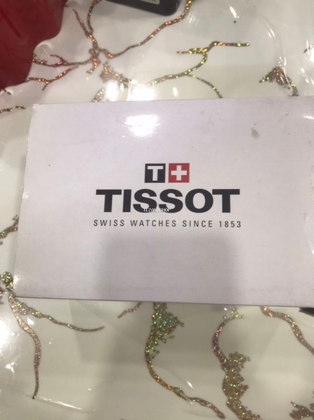 Qol saatı, Tissot, rəng - Qara