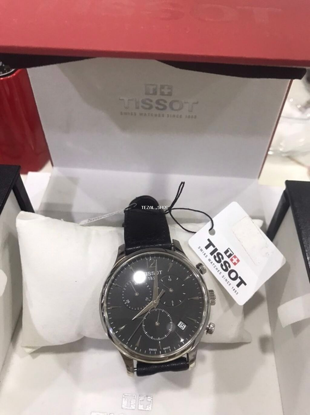 Qol saatı, Tissot, rəng - Qara - şəkil 3