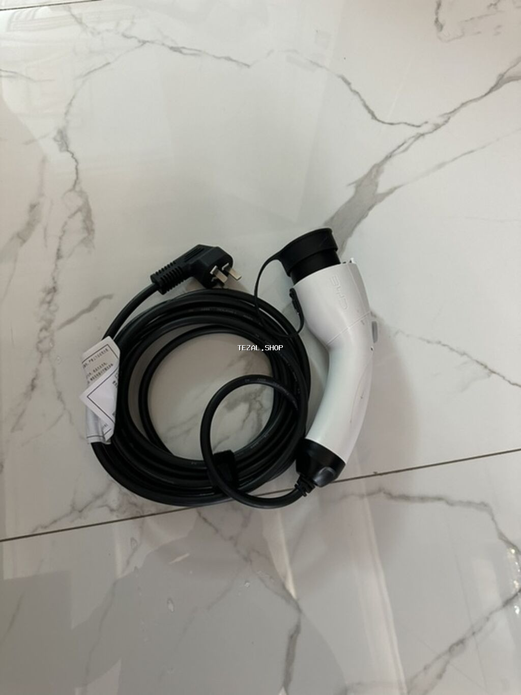 EV şarj kabeli – daşıması asan, qoş‑təkrar şarj üçün - Tip: Daşınan