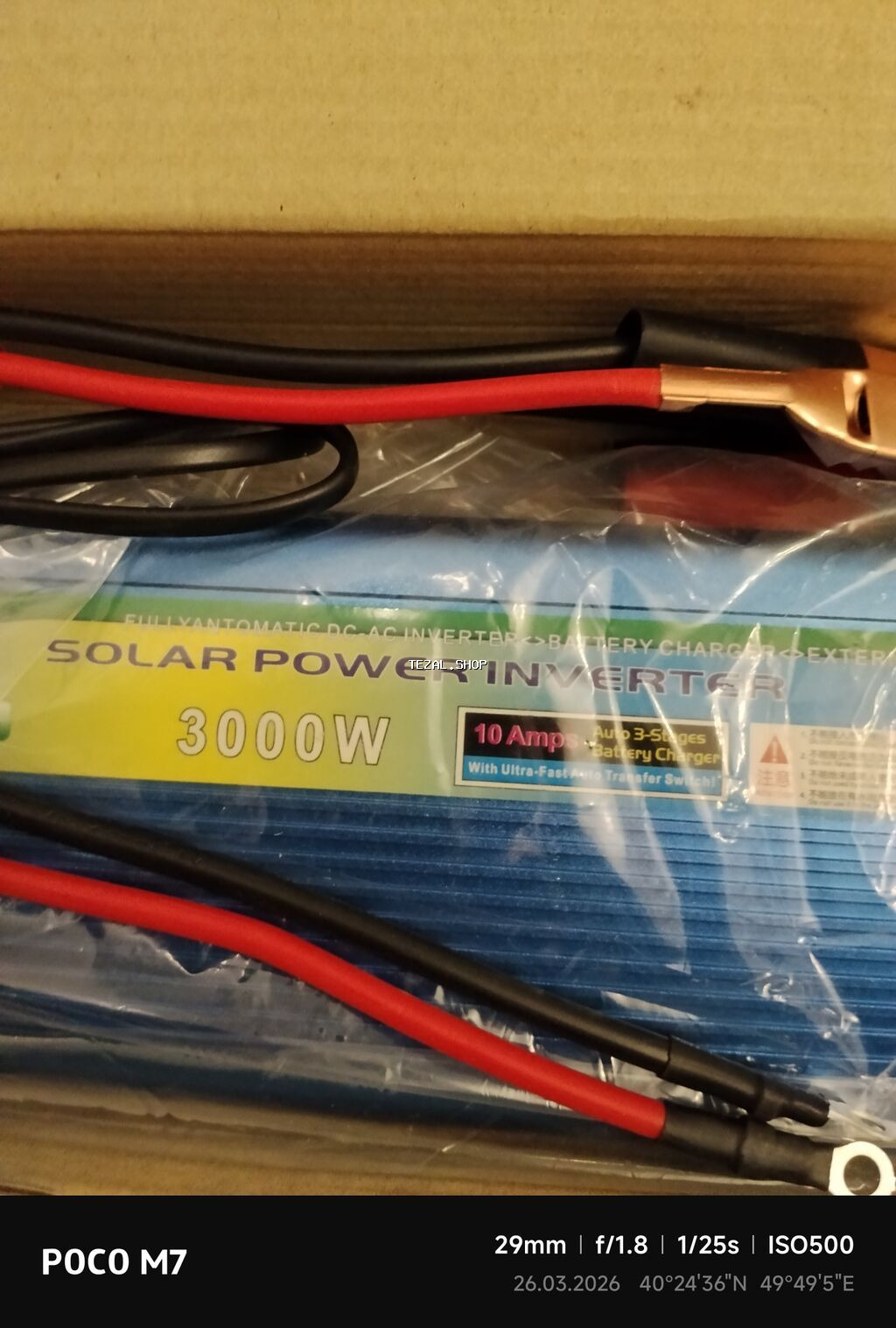 Inverter, 1500-3000 Vt, 12 - 220 volt - şəkil 2