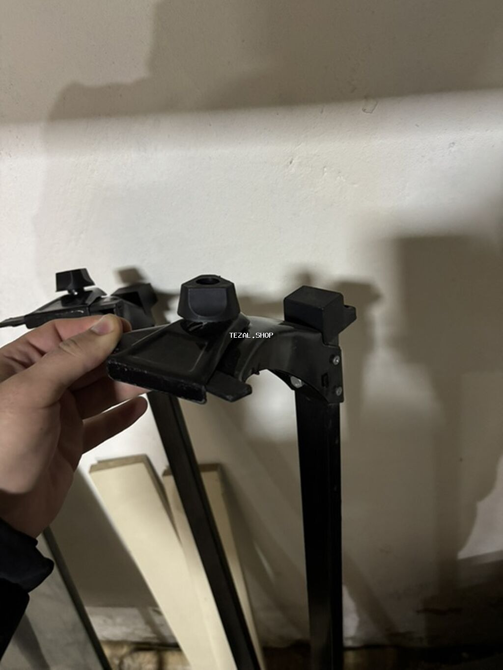 Universal avtomobil dam baqajı üçün eninə rels dəsti - 2 ədəd metal - şəkil 3