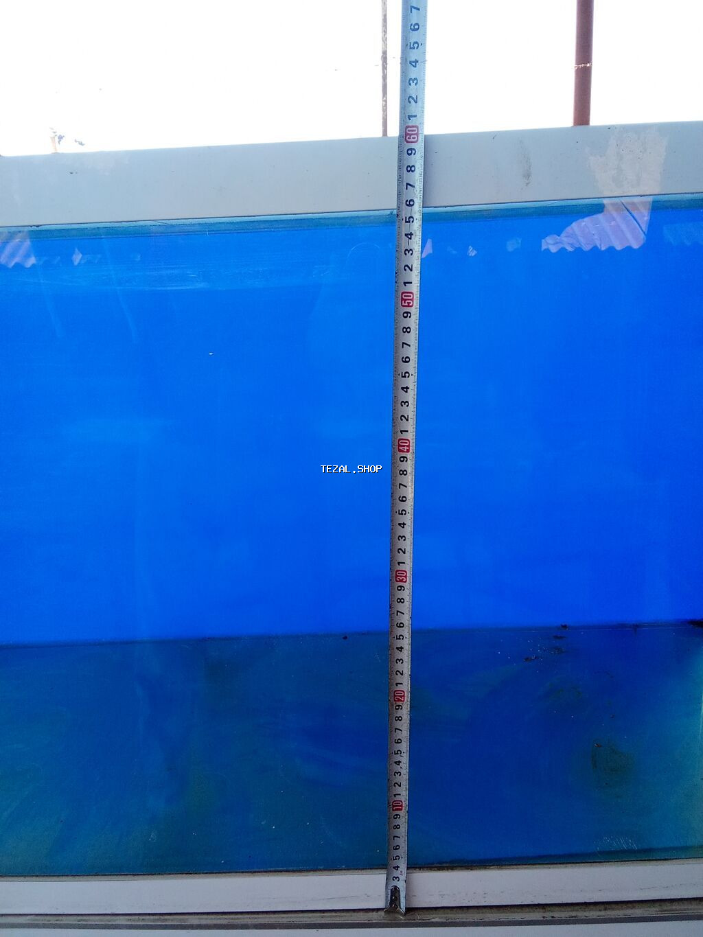 Böyük ölçülü akvarium komplekti (stendli) - Üst şüşə akvarium - şəkil 3