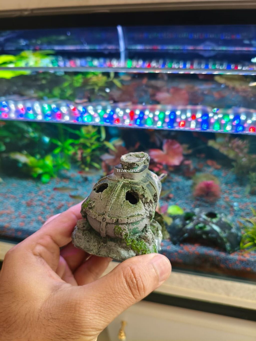 Akvarium dekoru satıram. İstifadə etmişəm bir neçə ay - şəkil 2