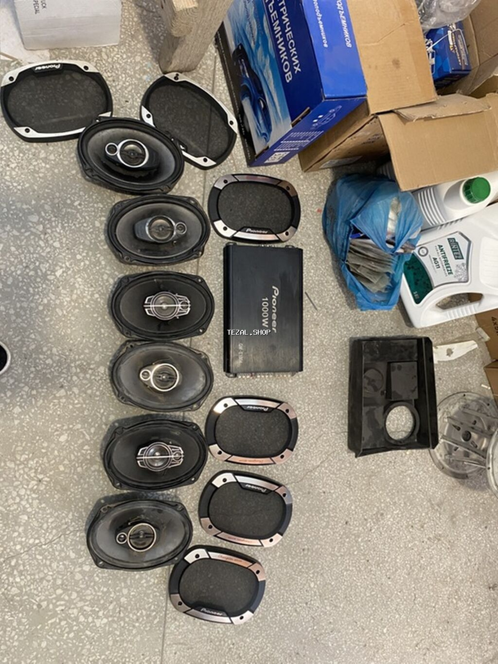 Pioneer avtomobil akustikası dəsti - 6x9 oval avtomobil dinamikləri