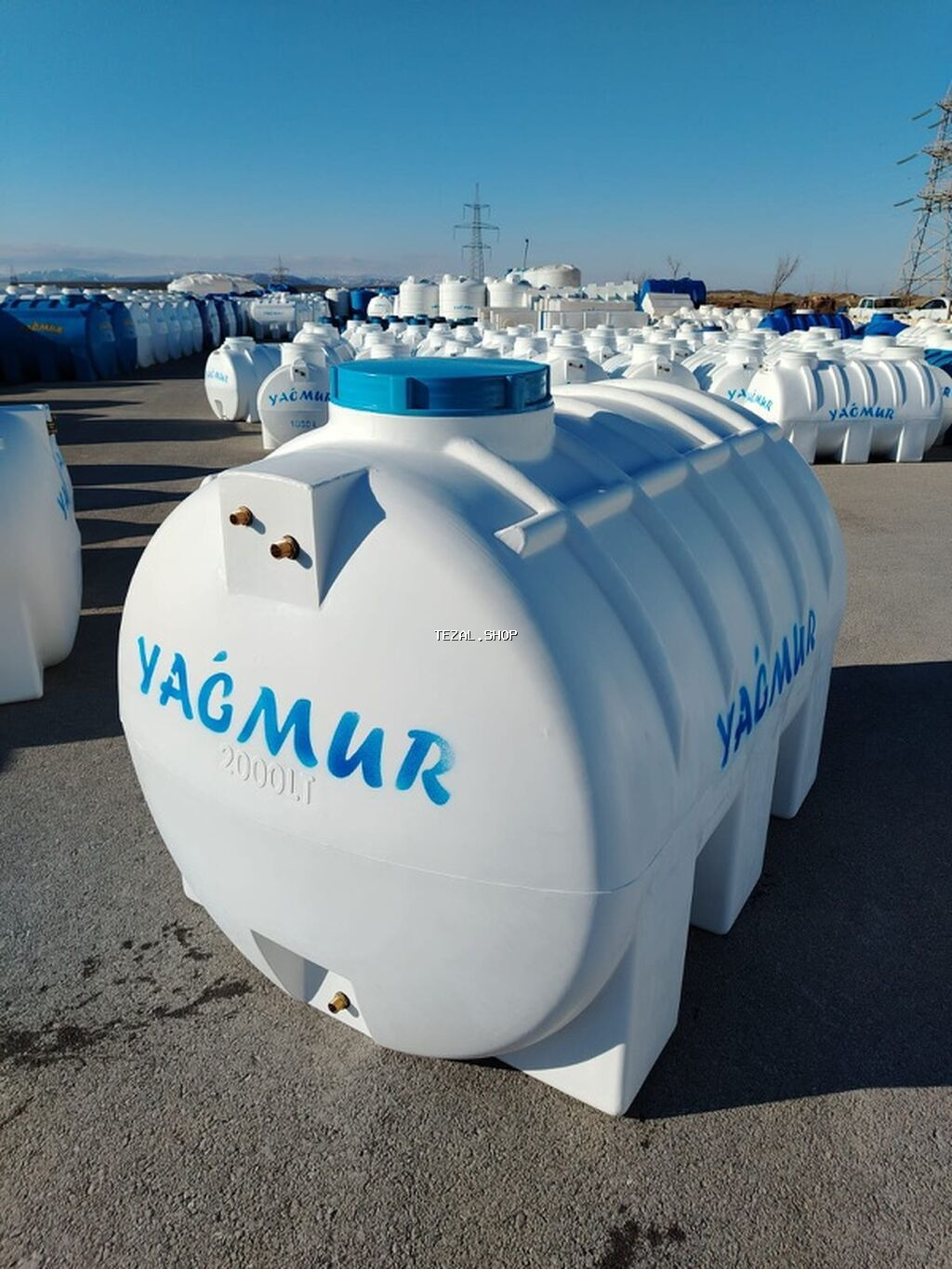 Bak, Plastik, 150 l l, Yeni, Pulsuz çatdırılma, Rayonlara çatdırılma - şəkil 4