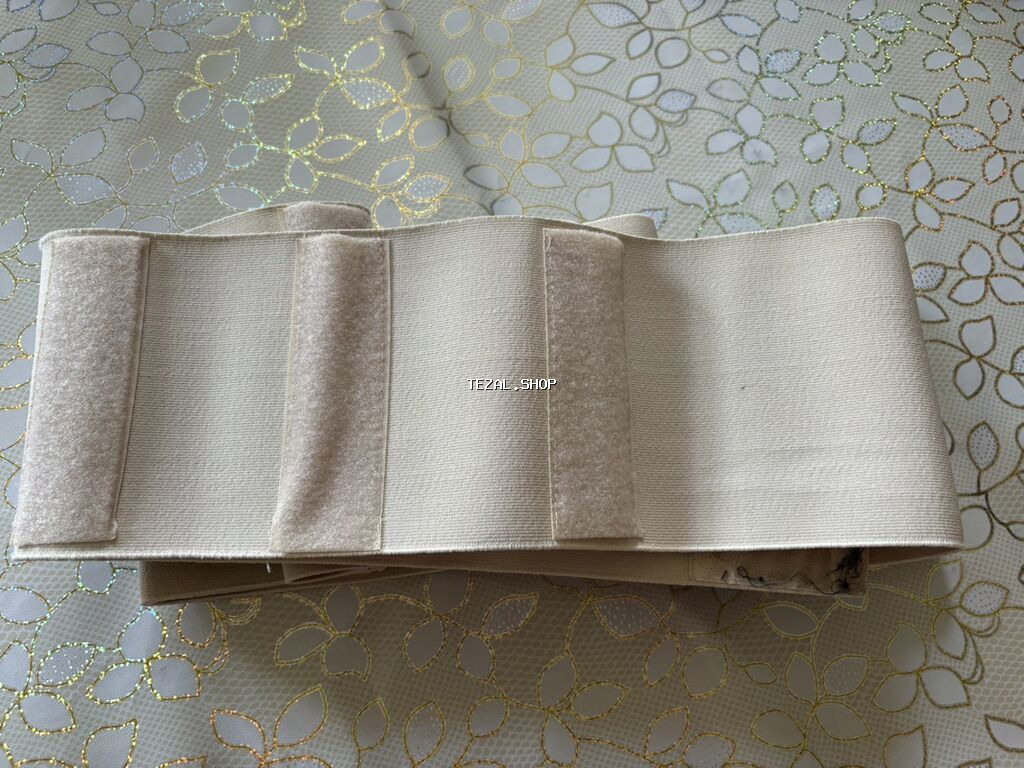 Bel,qarın incəldici korset - Rəng: bej - Material: sıx elastik parça