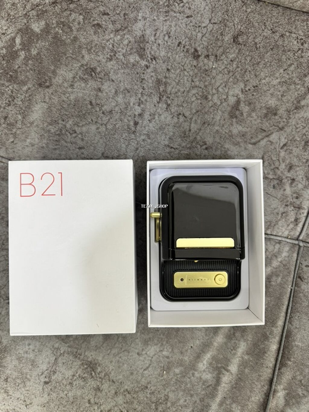 Nimbot B21 Mini Printer heç bir problemi yoxdu Ətir biznesi vəya