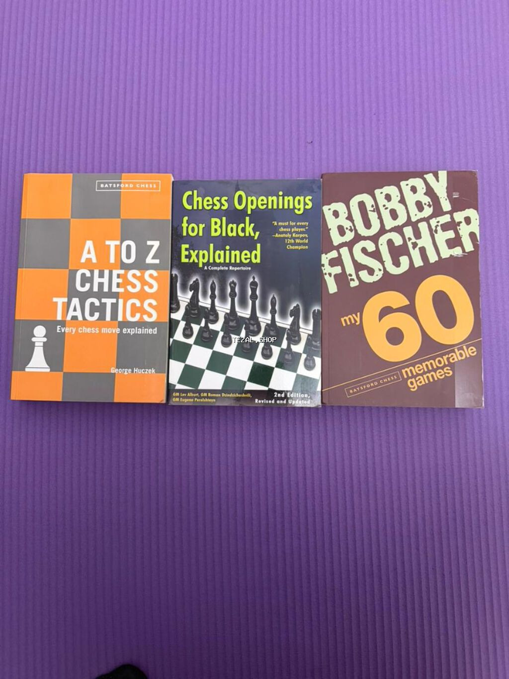 Şahmata dair ingilis dilində 3 kitab, A-dan Z-yə şahmat taktikaları - şəkil 2