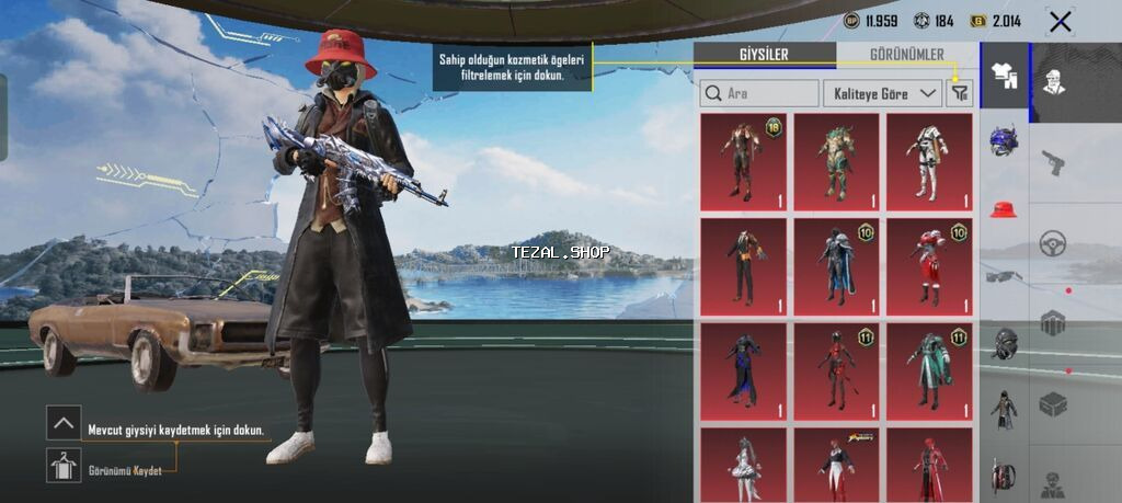 PUBG Mobile hesabı – 9yukseltme 30destansı görüş var