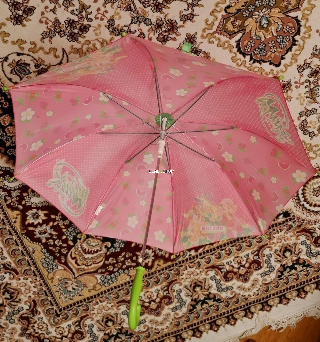 Uşaq üçün çətir tam işlək vəziyyətdədir demək olar ki təzədir 3 manata - şəkil 4