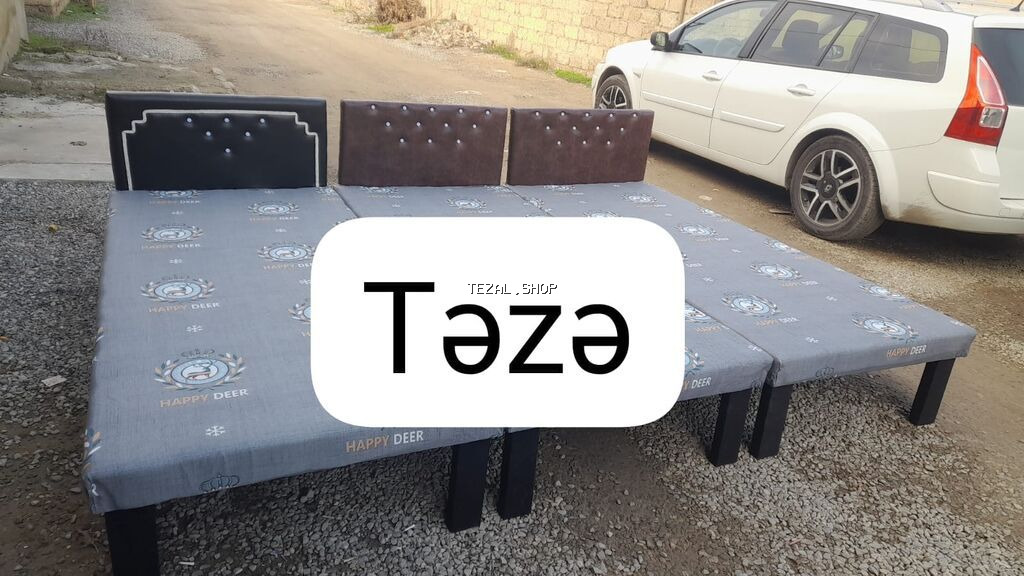 Çarpayılar hazırları var kravat 60 manat taxt 110 manat çatdırılma var